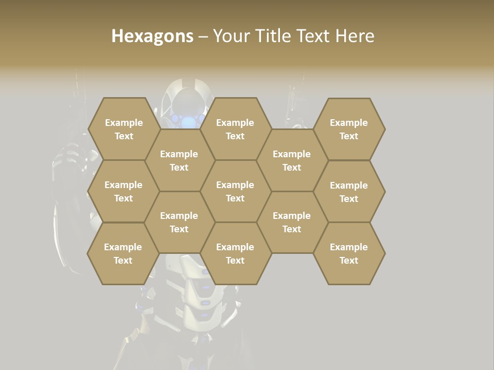 Army Military Drone PowerPoint Template