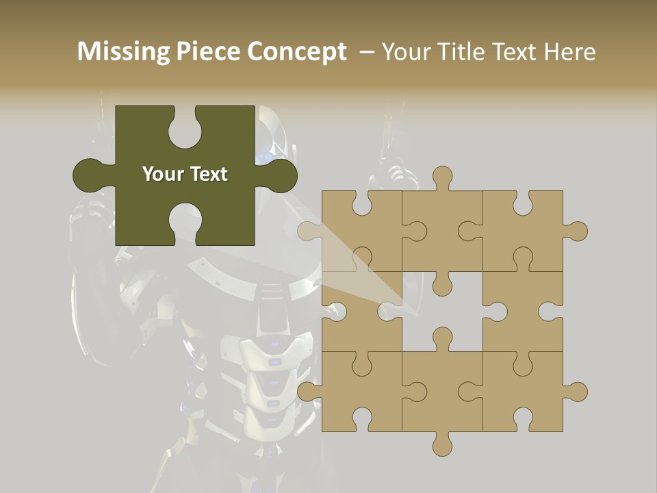 Army Military Drone PowerPoint Template