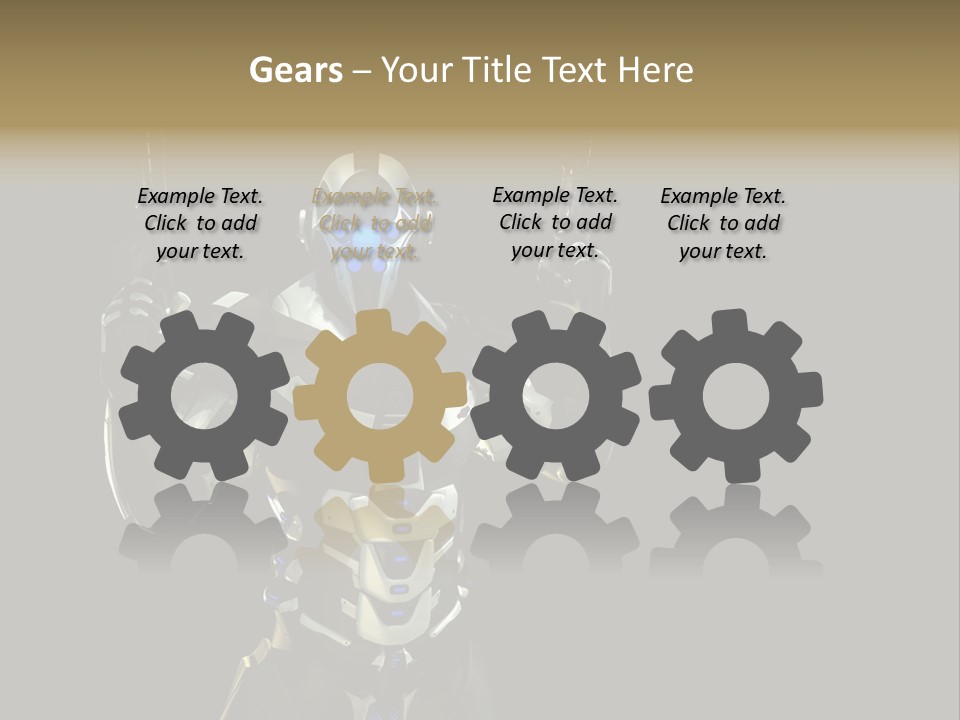 Army Military Drone PowerPoint Template