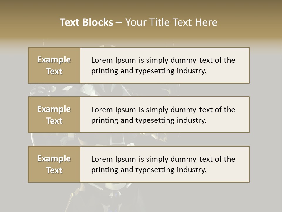 Army Military Drone PowerPoint Template