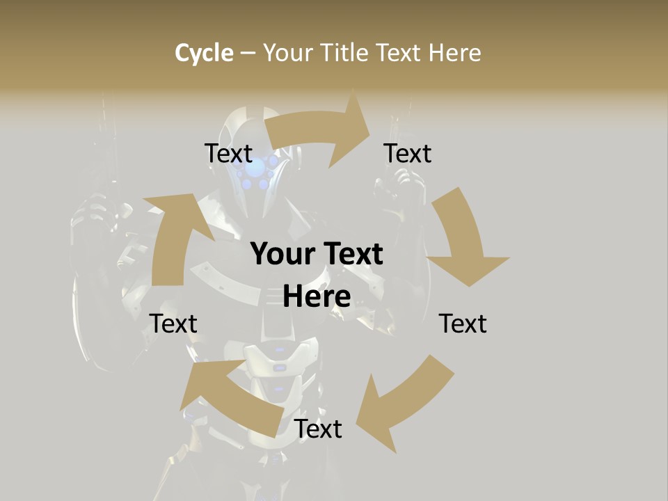 Army Military Drone PowerPoint Template