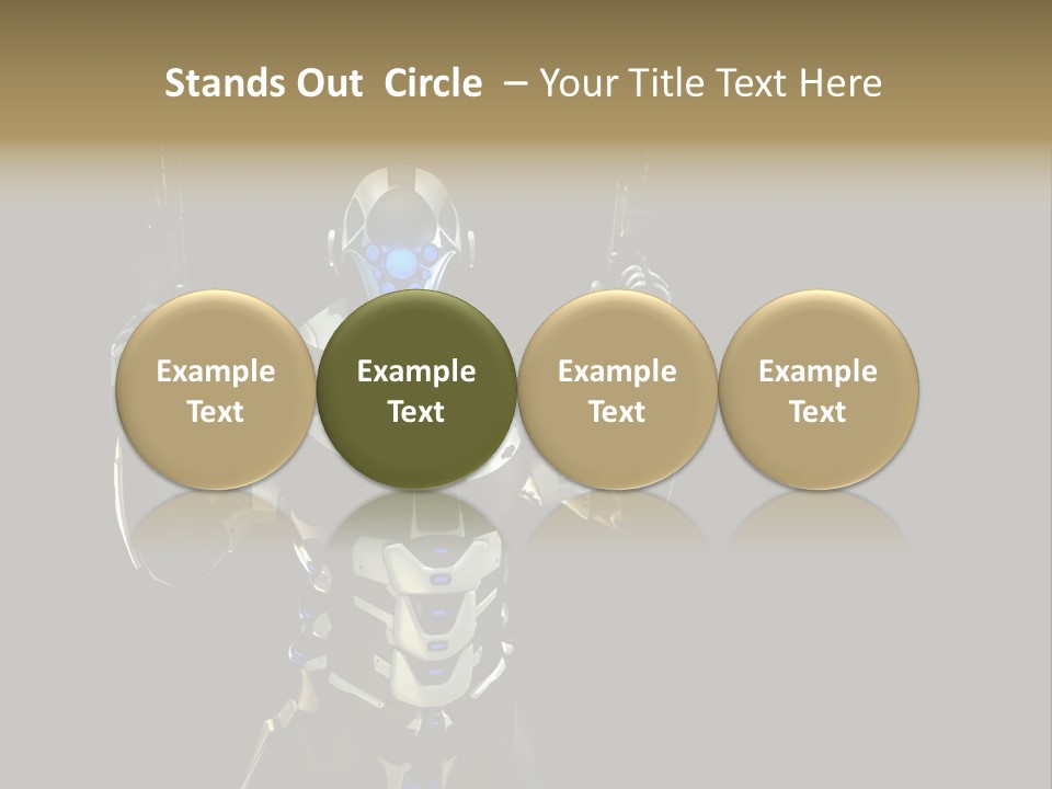 Army Military Drone PowerPoint Template