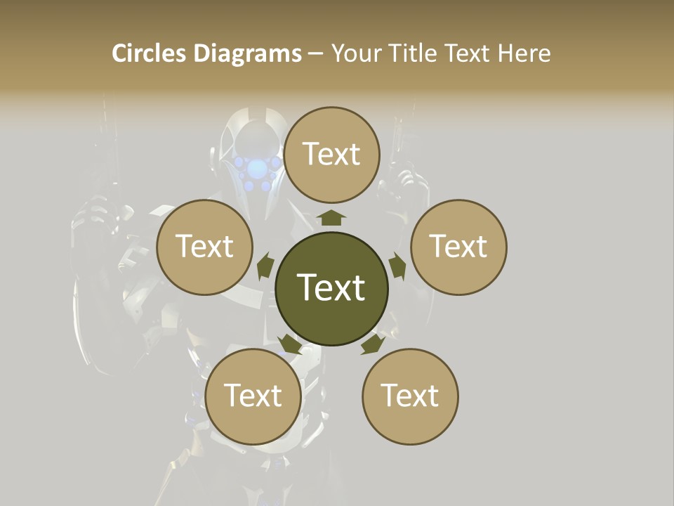 Army Military Drone PowerPoint Template