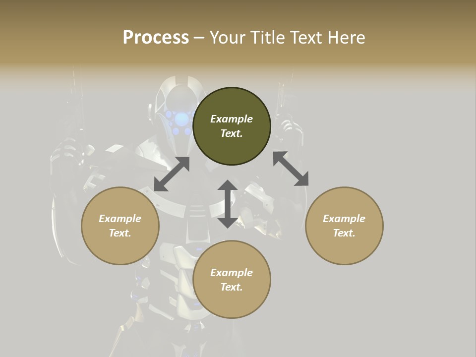 Army Military Drone PowerPoint Template