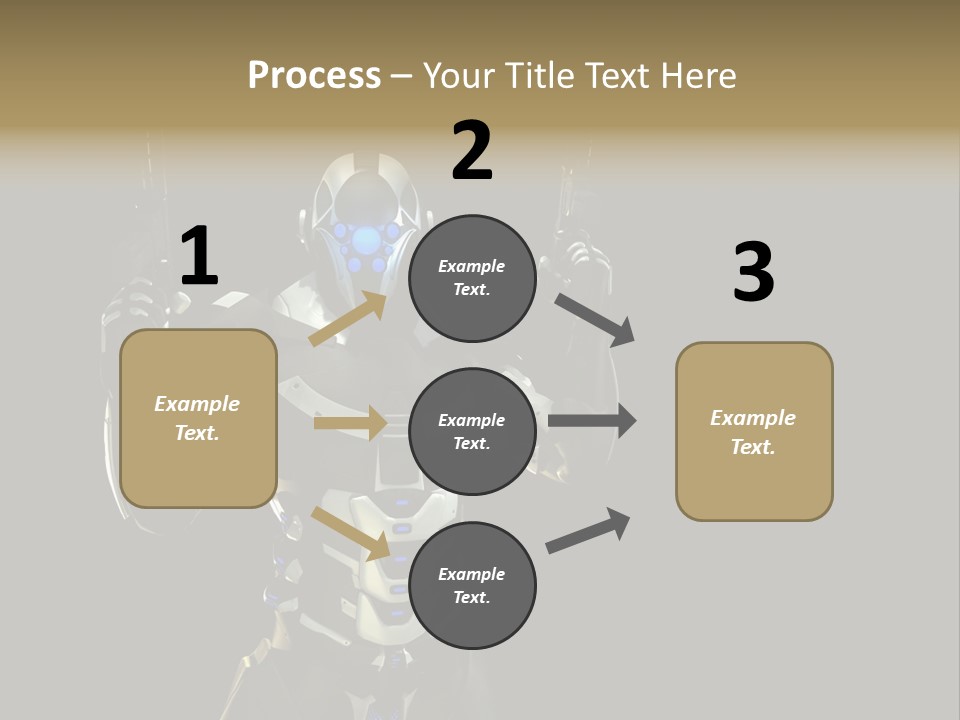 Army Military Drone PowerPoint Template