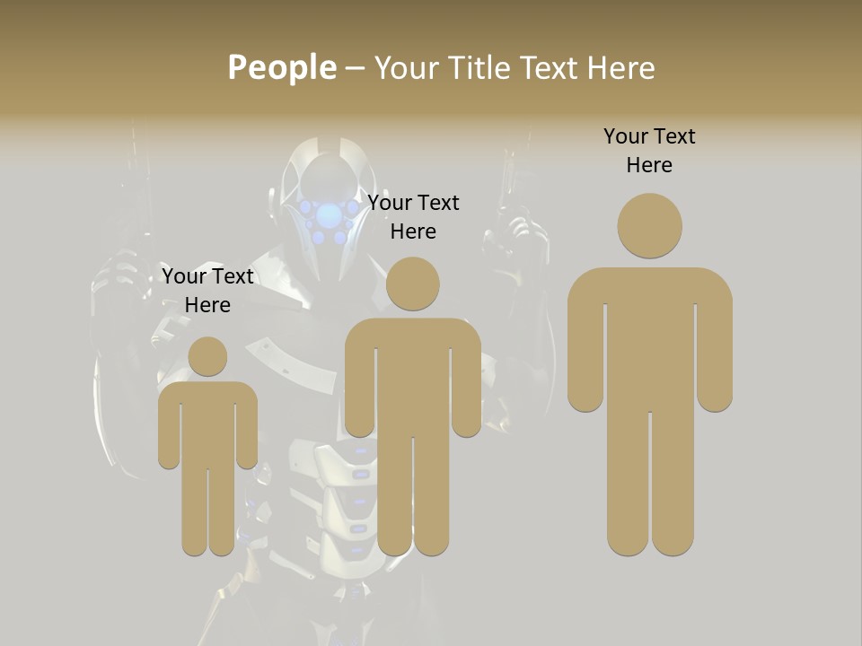 Army Military Drone PowerPoint Template