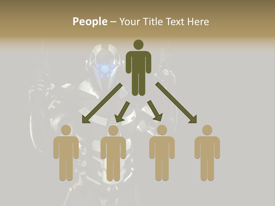 Army Military Drone PowerPoint Template