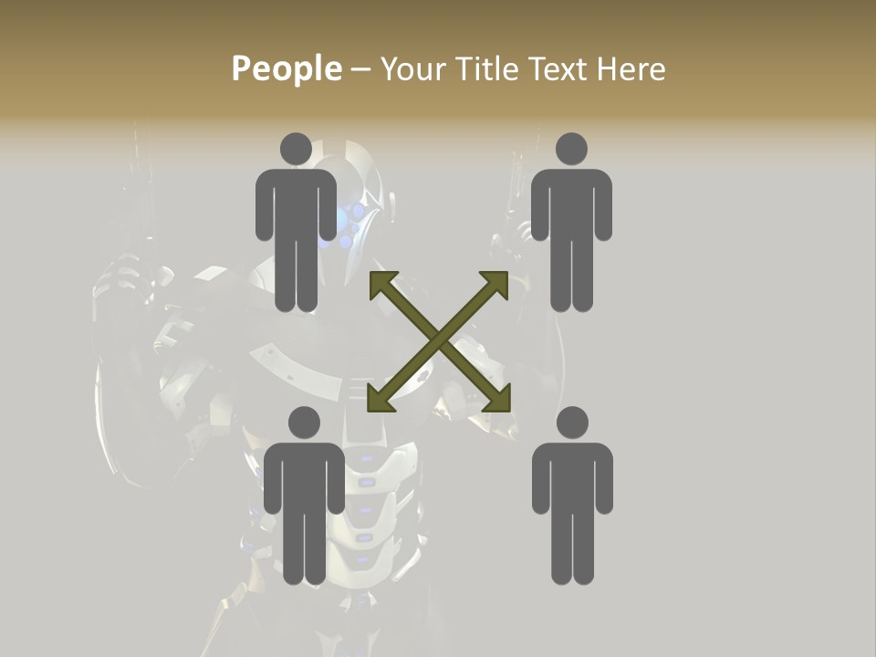 Army Military Drone PowerPoint Template