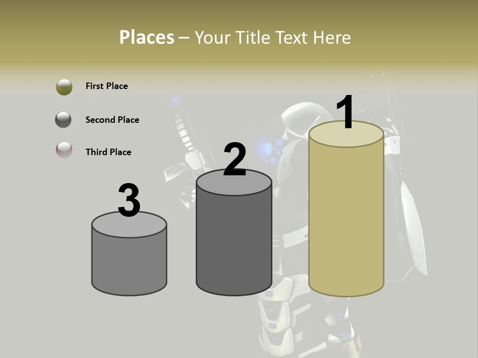 Super Army Drone PowerPoint Template