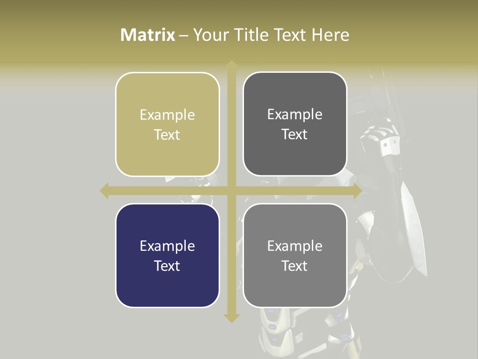 Super Army Drone PowerPoint Template