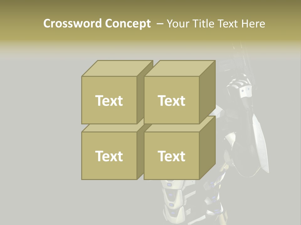 Super Army Drone PowerPoint Template