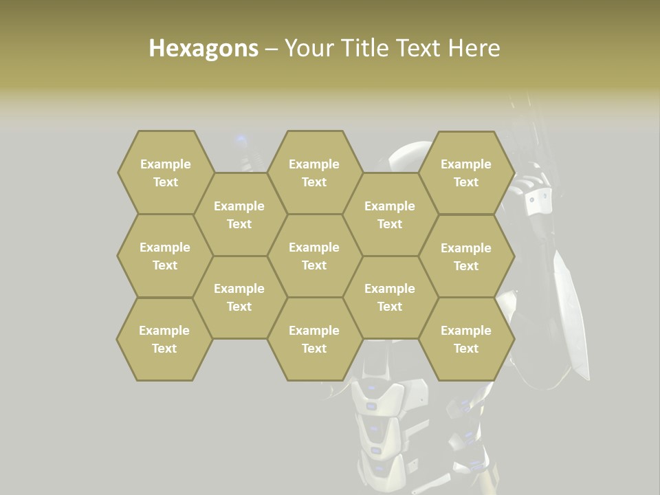 Super Army Drone PowerPoint Template