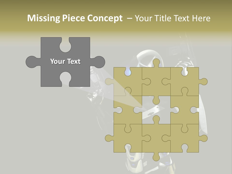 Super Army Drone PowerPoint Template