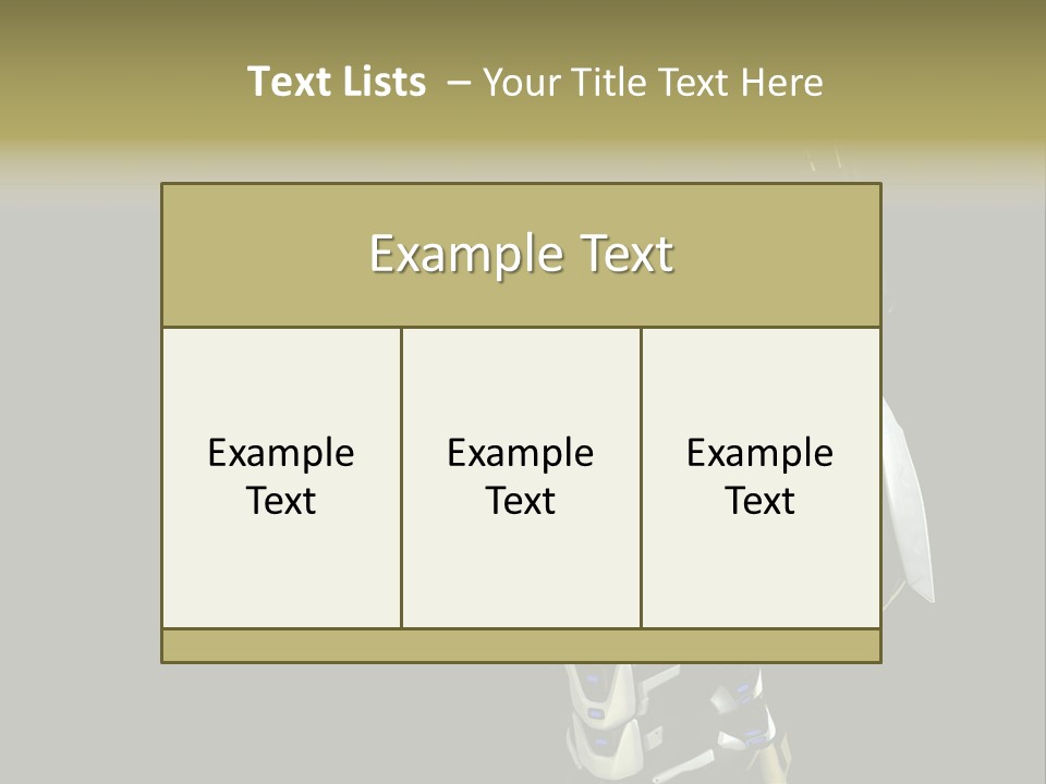 Super Army Drone PowerPoint Template