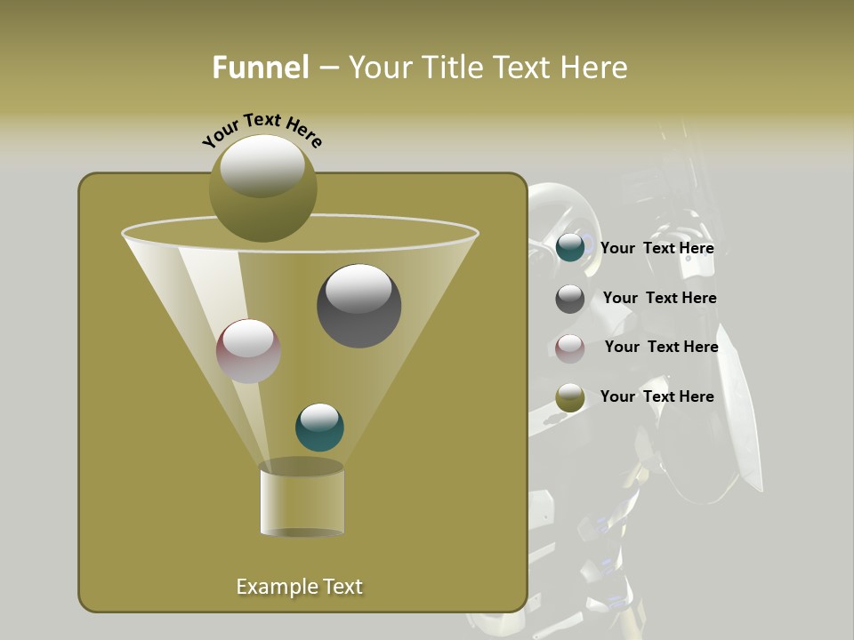Super Army Drone PowerPoint Template