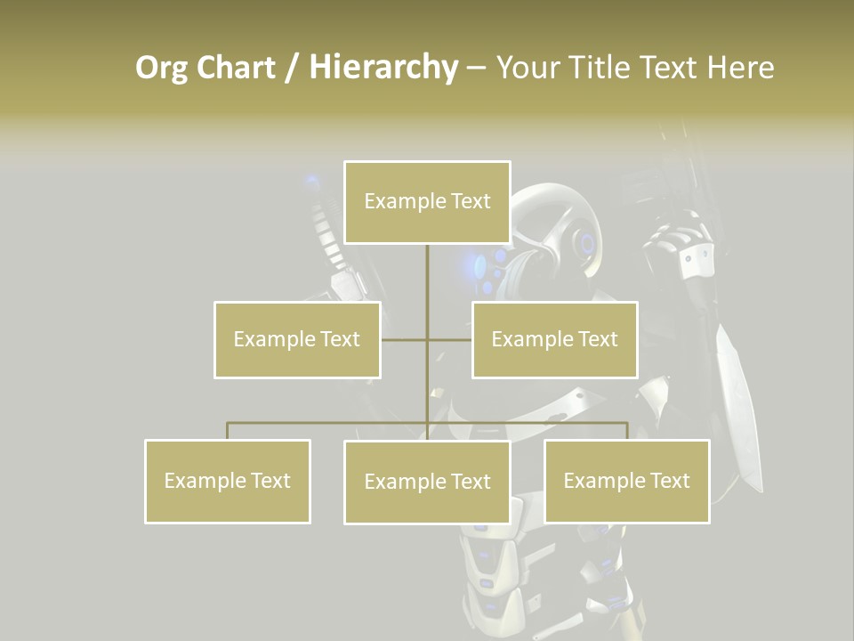 Super Army Drone PowerPoint Template