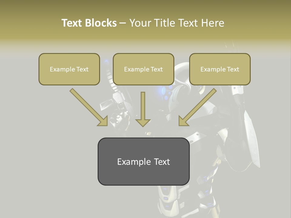 Super Army Drone PowerPoint Template