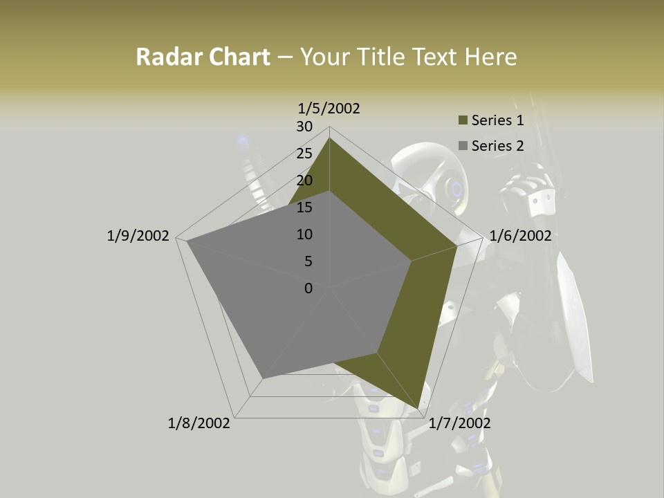 Super Army Drone PowerPoint Template