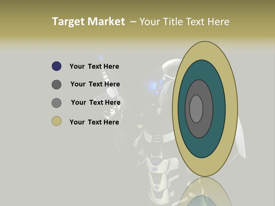 Super Army Drone PowerPoint Template