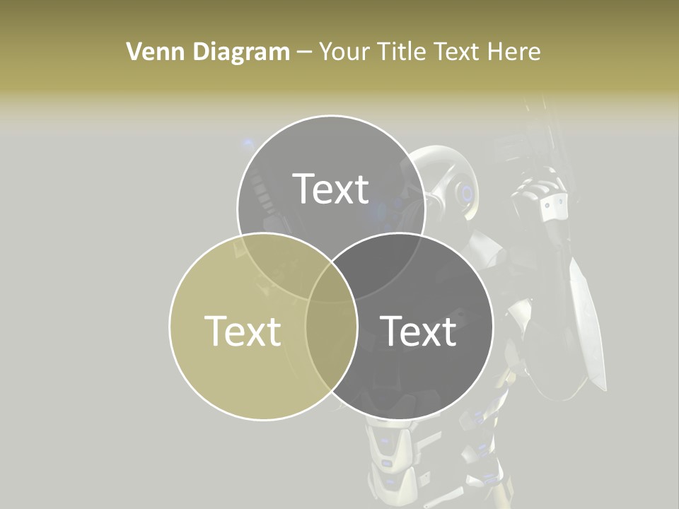 Super Army Drone PowerPoint Template