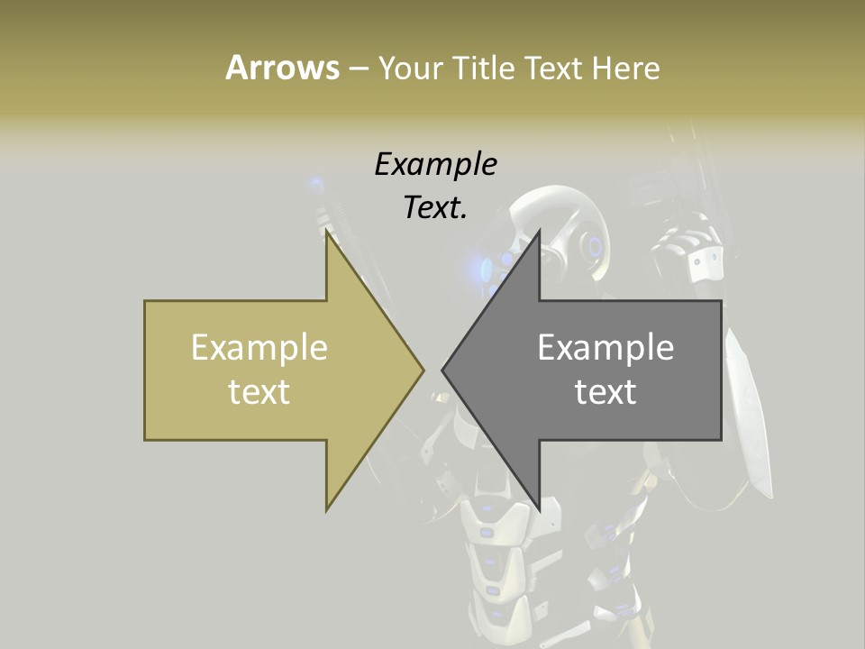 Super Army Drone PowerPoint Template