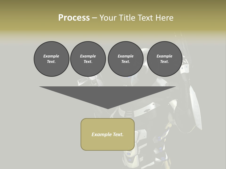Super Army Drone PowerPoint Template