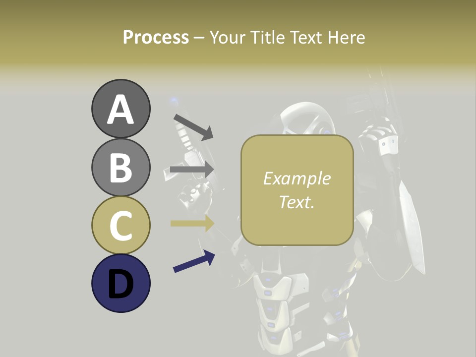 Super Army Drone PowerPoint Template