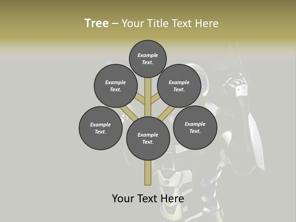 Super Army Drone PowerPoint Template