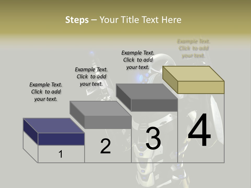 Super Army Drone PowerPoint Template