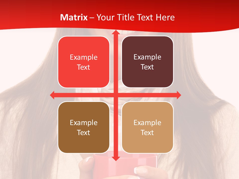 Winter Coffee Tea PowerPoint Template