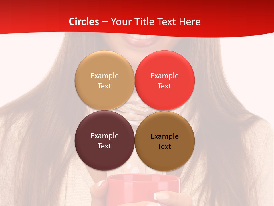 Winter Coffee Tea PowerPoint Template