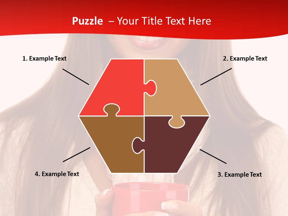 Winter Coffee Tea PowerPoint Template