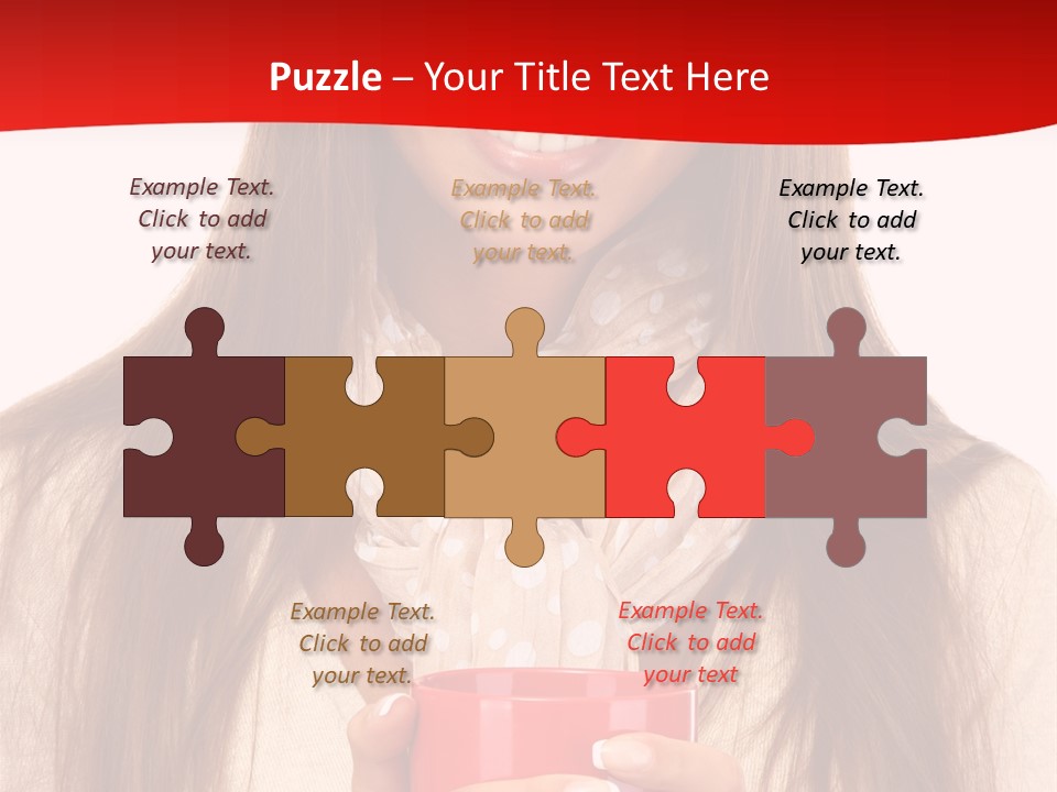 Winter Coffee Tea PowerPoint Template