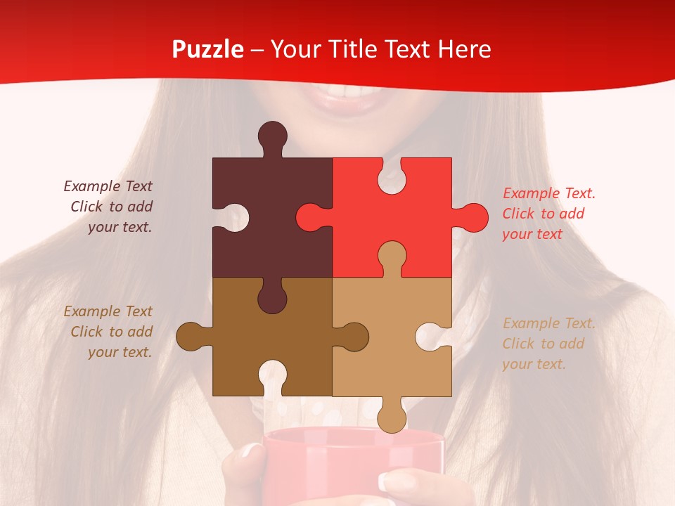 Winter Coffee Tea PowerPoint Template