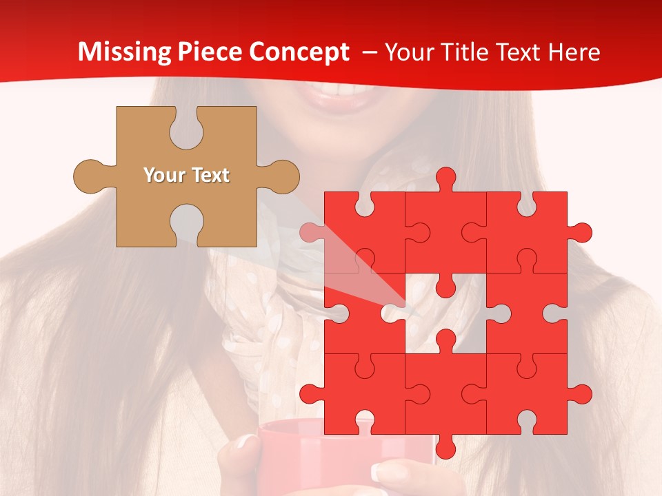 Winter Coffee Tea PowerPoint Template