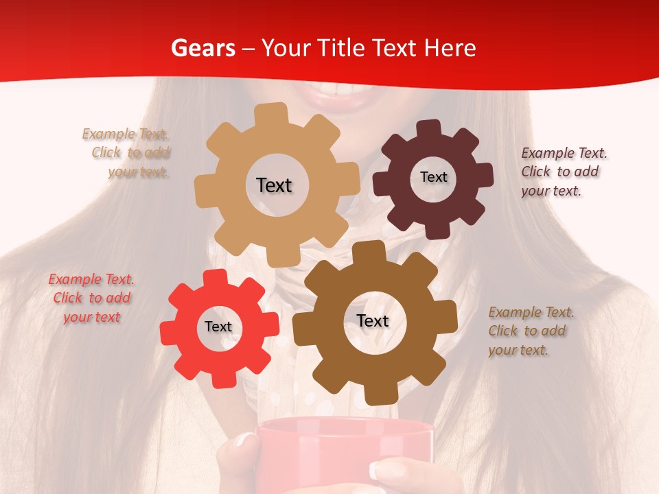 Winter Coffee Tea PowerPoint Template