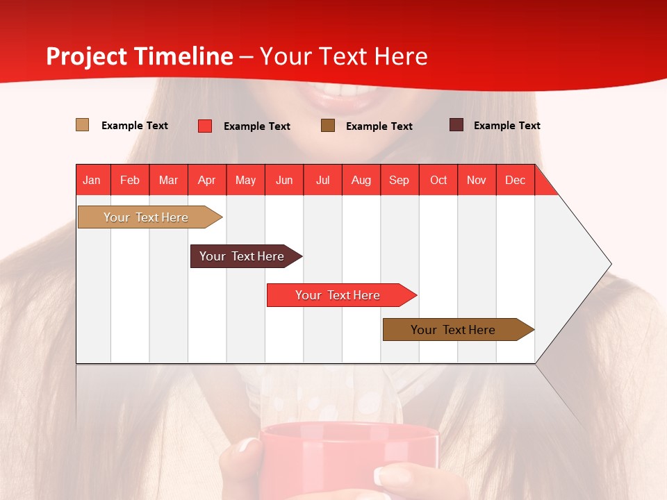 Winter Coffee Tea PowerPoint Template