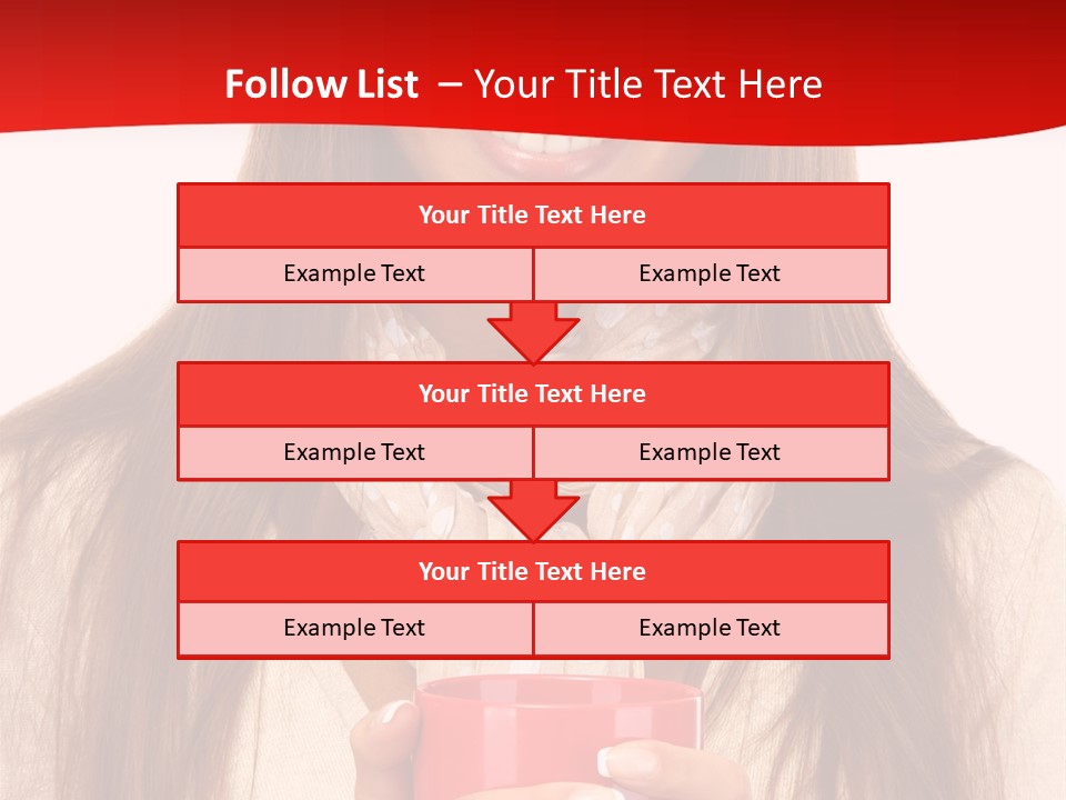 Winter Coffee Tea PowerPoint Template