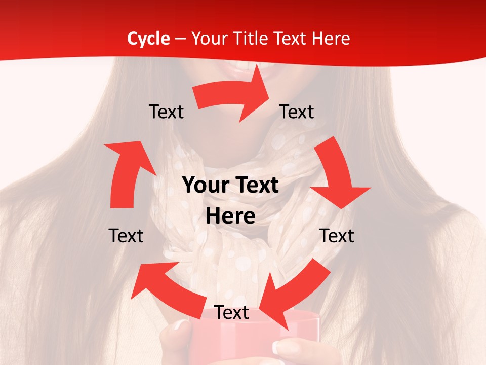 Winter Coffee Tea PowerPoint Template