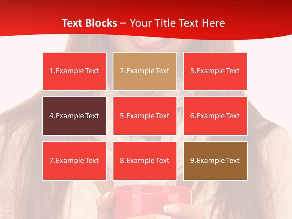 Winter Coffee Tea PowerPoint Template