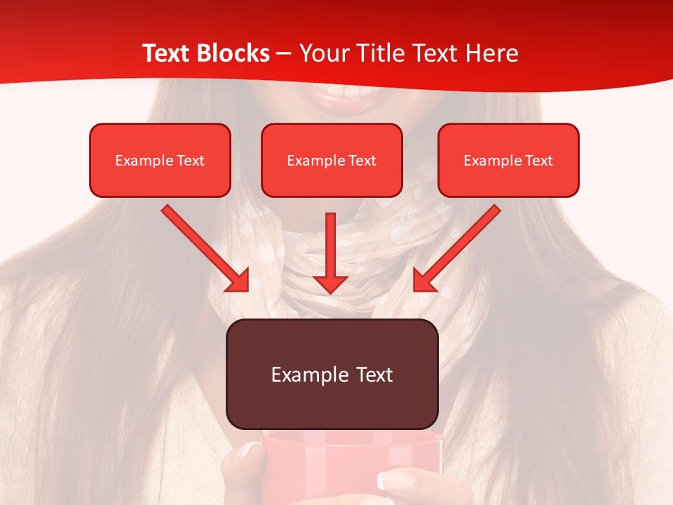 Winter Coffee Tea PowerPoint Template