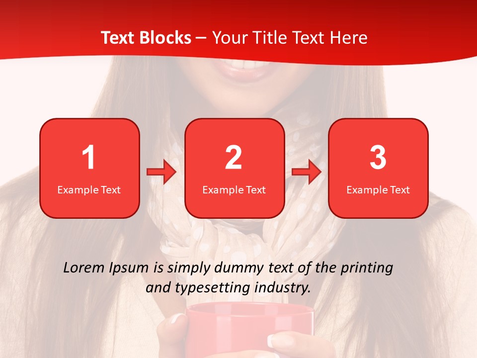 Winter Coffee Tea PowerPoint Template