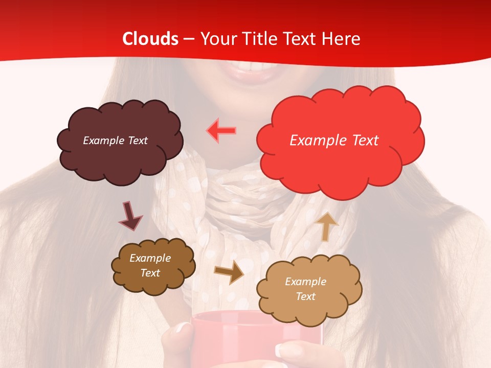 Winter Coffee Tea PowerPoint Template