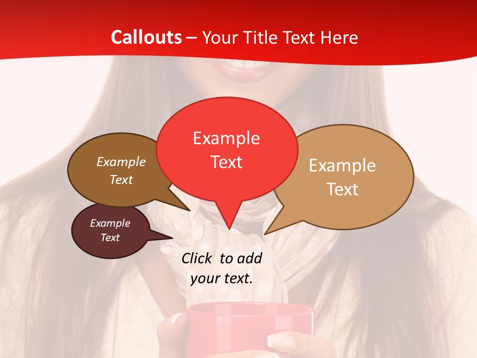 Winter Coffee Tea PowerPoint Template