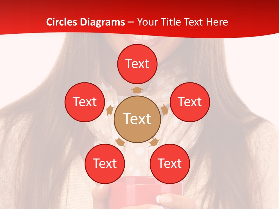 Winter Coffee Tea PowerPoint Template