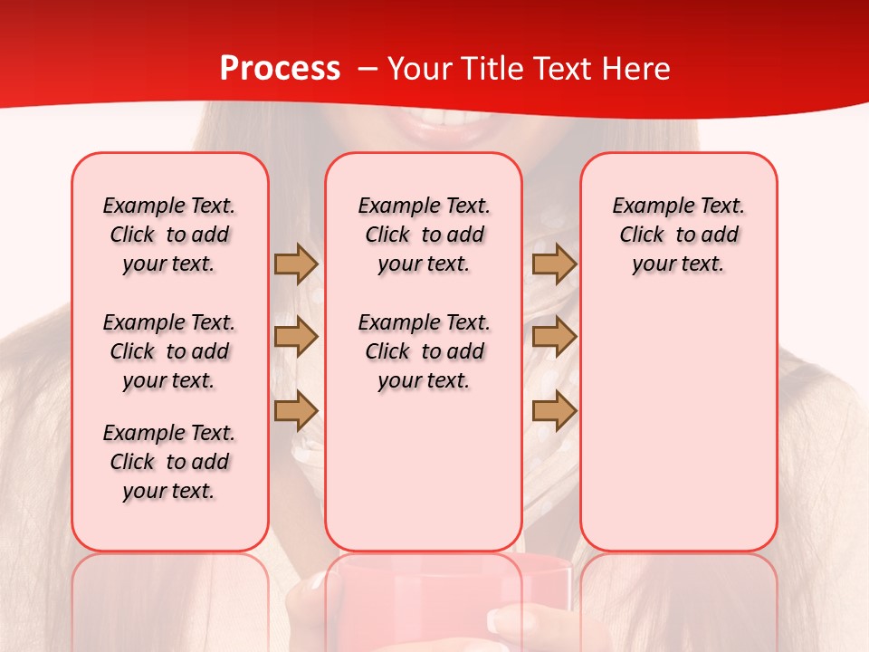 Winter Coffee Tea PowerPoint Template