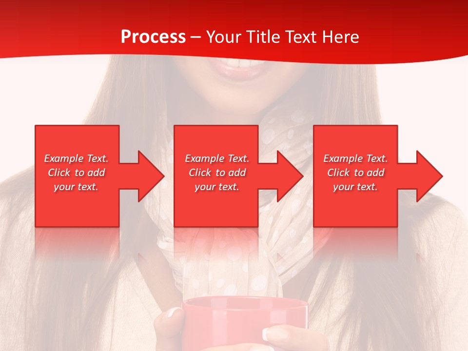 Winter Coffee Tea PowerPoint Template