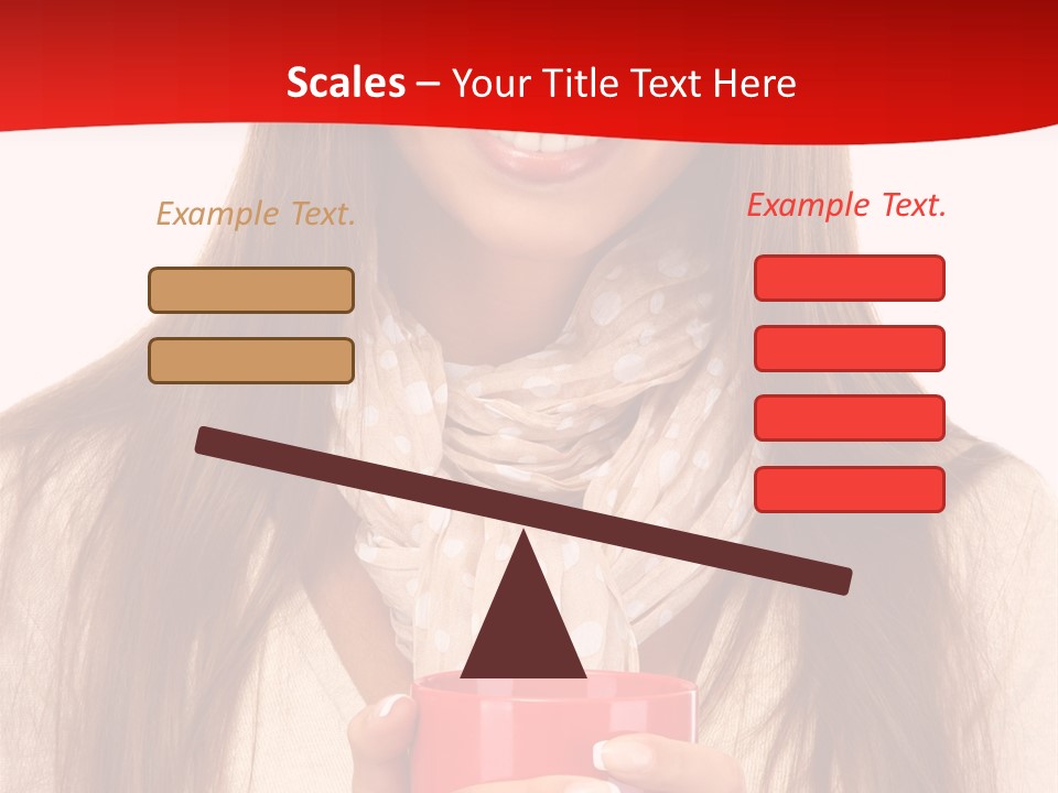 Winter Coffee Tea PowerPoint Template