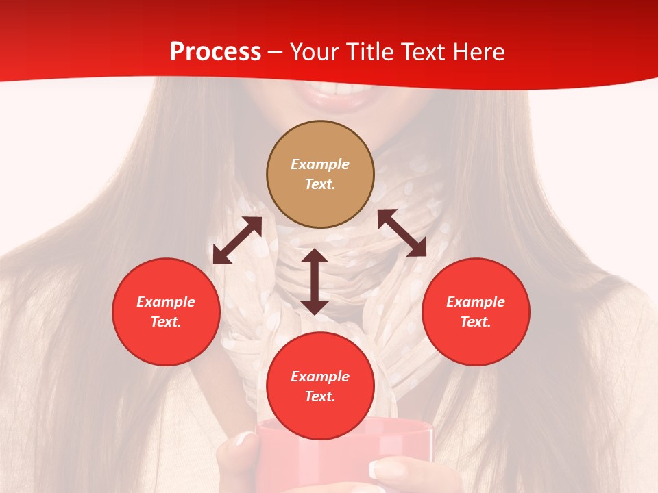 Winter Coffee Tea PowerPoint Template