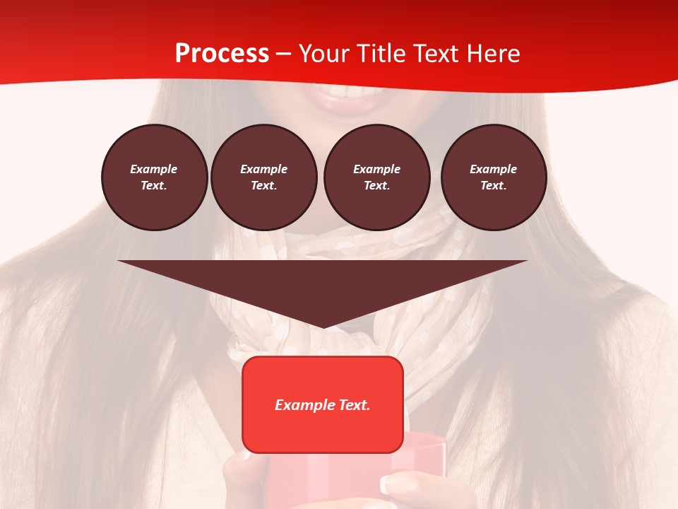 Winter Coffee Tea PowerPoint Template